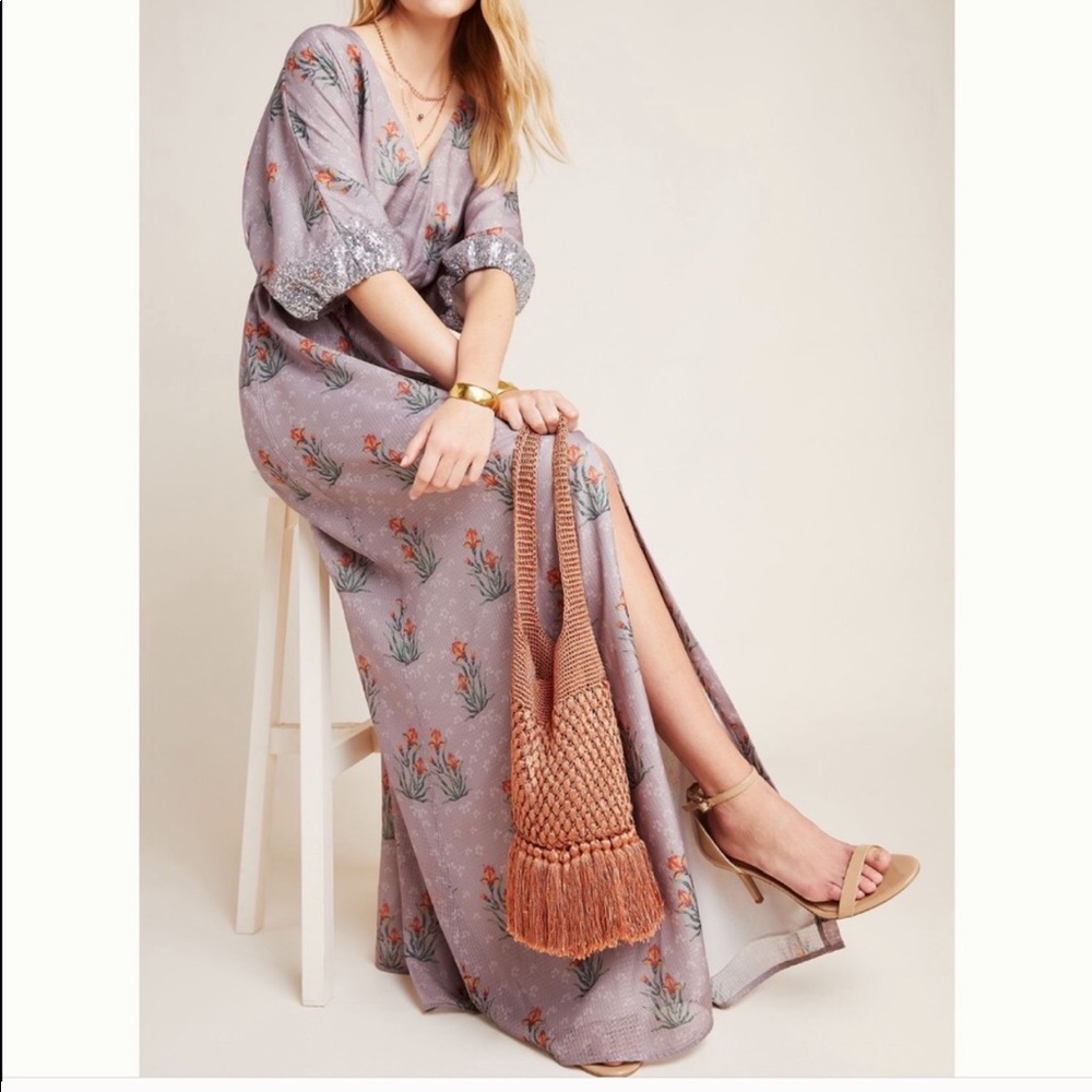 NEW ANTHROPOLOGIE SACHIN + BABI Isolde Maxi Dress - Picture 2 of 12